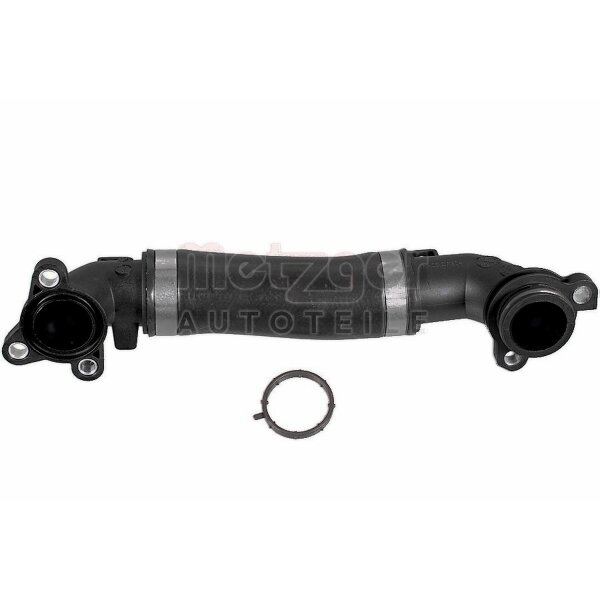Radiator Hose from water pump to engine METZGER for e.g. BMW 5 Series