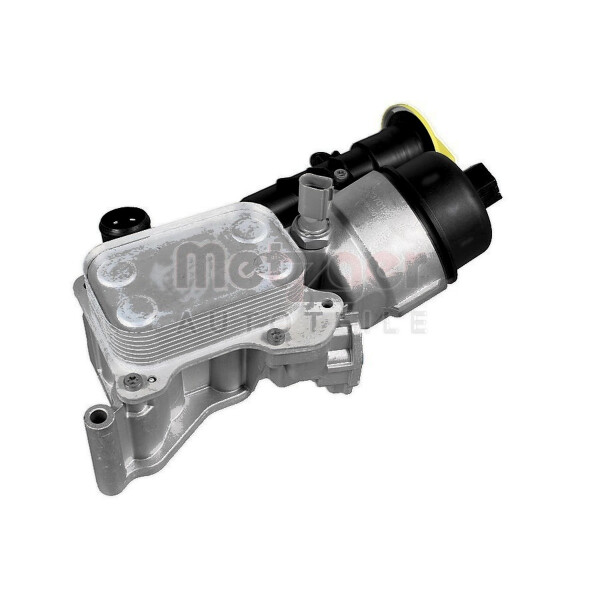 Housing Oil Filter Housing without Oil Filter METZGER suitable for FIAT IDEA