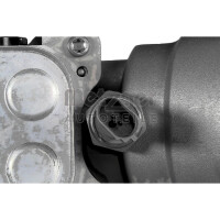 Housing Oil Filter Housing without Oil Filter METZGER suitable for FIAT IDEA