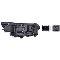 Hauptscheinwerfer links 12 V LED HELLA Licht-Expertise...