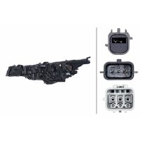 Headlight right 12 V LED HELLA Lighting Expertise...