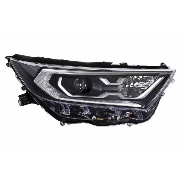 Headlight right 12 V WY21W with hybrid technology HELLA for TOYOTA RAV