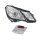 Headlight right 12 V LED halogen HELLA for e.g. MERCEDES-BENZ E-CLASS