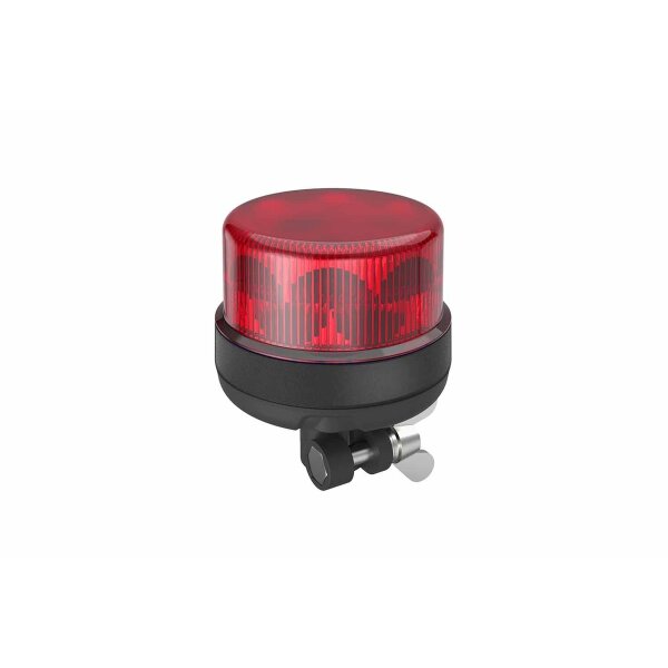 Flash Beacon 24 V LED red HELLA universally applicable for various vehicles