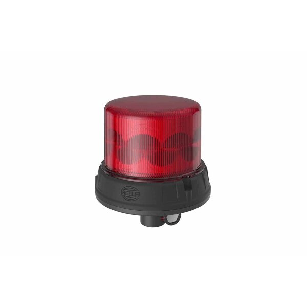 Flash Beacon 24 V LED red HELLA universally applicable for various vehicles