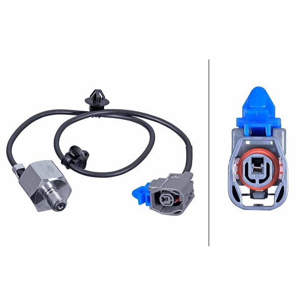 Klopfsensor 3-polig HELLA Sensorik-Expertise passend für u.a. MAZDA 2