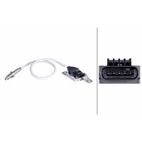 NOx-Sensor NOx-Katalysator M20X1,5 5-polig HELLA für...