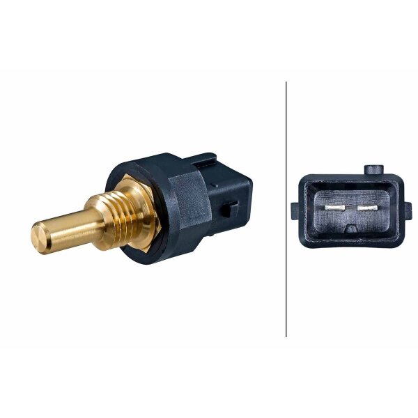 Coolant Temperature Sensor screwed 2-pin HELLA for e.g. BMW 3 Series