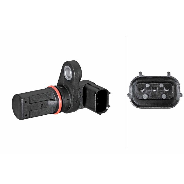 Impulsgeber Kurbelwelle Hallsensor 3-polig HELLA für u.a. HONDA JAZZ