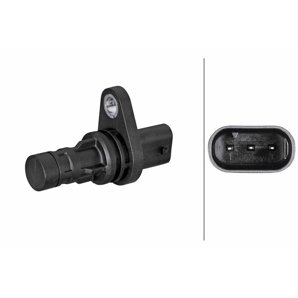 Impulsgeber Kurbelwelle Hallsensor 3-polig HELLA für u.a. OPEL MERIVA