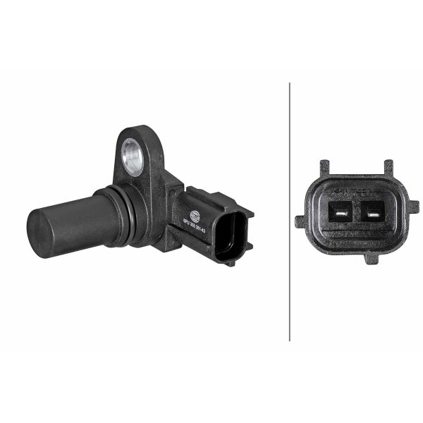 Impulsgeber Kurbelwelle Hallsensor 2-polig HELLA für u.a. FORD FOCUS