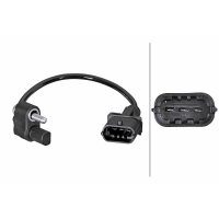 Sensor Crankshaft Pulse Hall sensor 3-pin HELLA for JEEP...