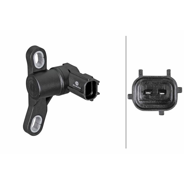 Impulsgeber Kurbelwelle Hallsensor 2-polig HELLA für u.a. FORD GALAXY