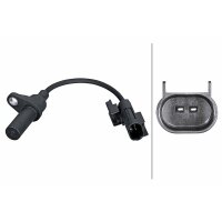 Impulsgeber Kurbelwelle Hallsensor 2-polig HELLA für...