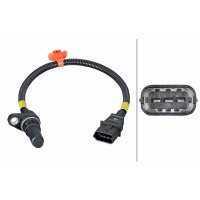Impulsgeber Kurbelwelle Hallsensor 3-polig HELLA für...