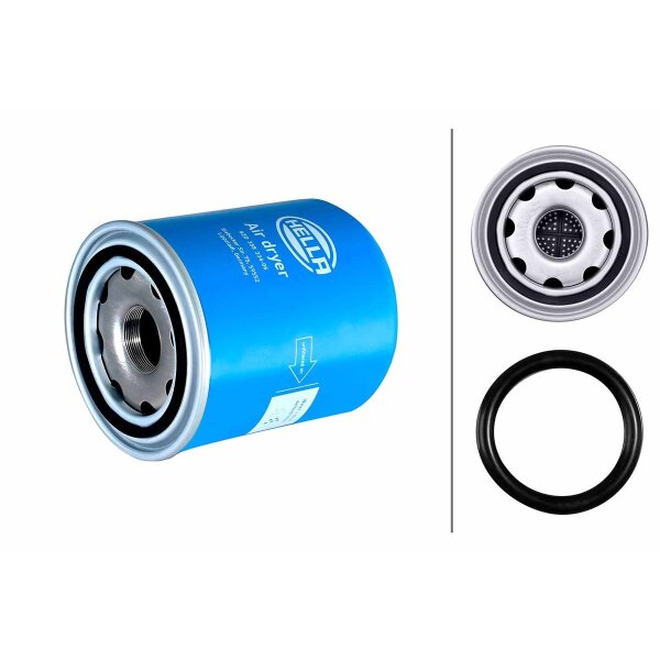 Air dryer cartridge M39x1.5-6H Ø 110 mm HELLA for VOLVO FMX and others