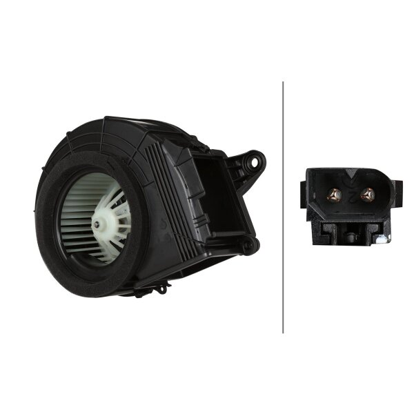 Interior Blower 12 V 276 W 2-pole HELLA for MERCEDES-BENZ VITO and others