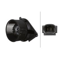 Interior Blower 12 V 240 W 2-pole HELLA for MERCEDES-BENZ...