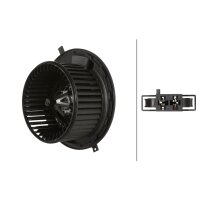 Interior Blower 12 V 240 W 2-pole HELLA suitable for e.g....