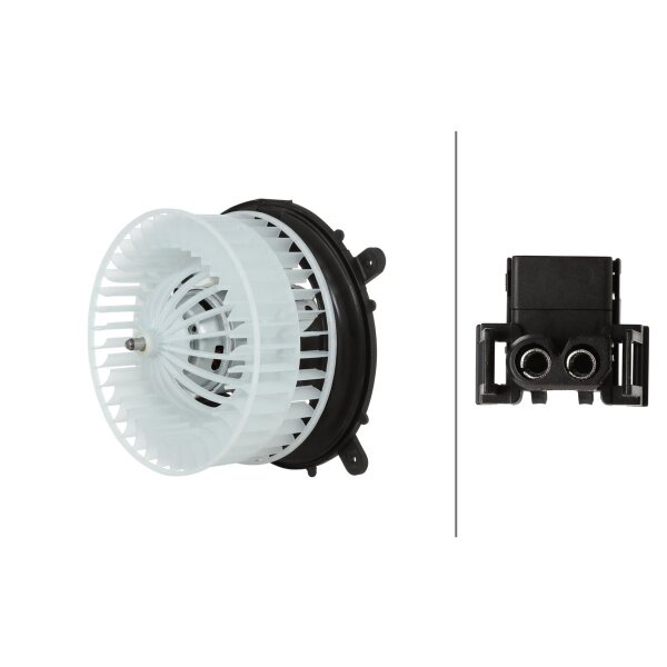 Interior Blower 12 V 468 W 2-pole HELLA for MERCEDES-BENZ S-CLASS and others