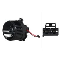 Interior Blower 12 V 270 W 2-pole HELLA suitable for e.g....