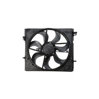 Engine Cooling Fan 12 V 132 W 2-pole HELLA for e.g. NISSAN QASHQAI
