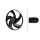 Engine Cooling Fan 12 V 108 W 2-pole HELLA for CITROËN XSARA