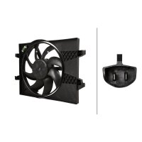 Engine Cooling Fan 12 V 186 W 2-pole HELLA for e.g. FORD...