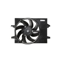 Engine Cooling Fan 12 V 186 W 2-pole HELLA for e.g. FORD FIESTA