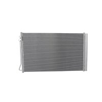 Air Conditioning Condenser with dryer Cooling tubes parallel HELLA for MB MARCO
