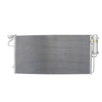 Air Conditioning Condenser with dryer Cooling pipes parallel HELLA for FORD KUGA