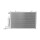 Condenser Air Con with dryer cooling pipes parallel HELLA for e.g. FORD FIESTA