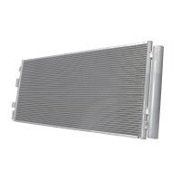 Condenser Air Con with dryer cooling pipes parallel HELLA...