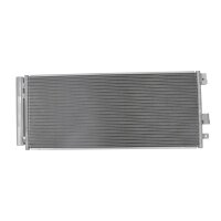 Condenser Air Con with dryer cooling pipes parallel HELLA...