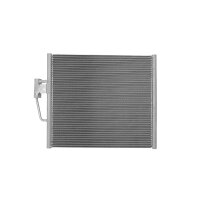 Air Conditioning Condenser without Dryer Cooling Tubes parallel HELLA for BMW Z8