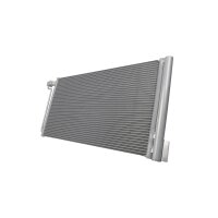 Condenser Air Con with dryer cooling pipes parallel HELLA...