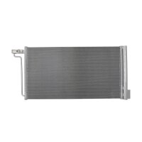 Condenser Air Con with dryer cooling pipes parallel HELLA...