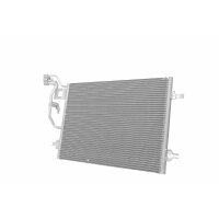 Condenser Air Con without dryer cooling pipes parallel...