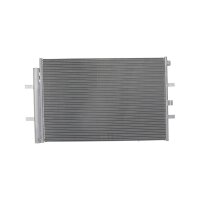 Condenser Air Con with dryer Cooling pipes parallel HELLA for FORD TRANSIT