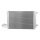 Air Conditioning Condenser with Dryer Cooling Tubes parallel HELLA for VW CADDY