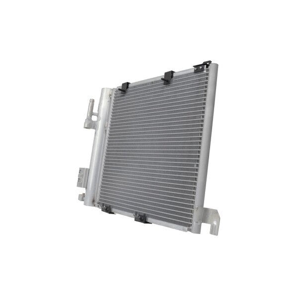 Condenser Air Con with dryer cooling pipes parallel HELLA for e.g. OPEL ASTRA