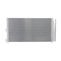 Kondensator Klima mit Trockner Kühlrohre parallel HELLA für u.a. LANCIA MUSA