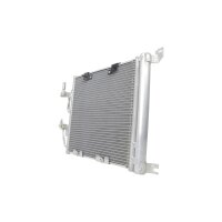 Condenser Air Con with dryer cooling pipes parallel HELLA...
