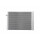 Air Conditioning Condenser with Dryer Cooling Tubes parallel HELLA for BMW X5