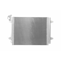 Air Conditioning Condenser with Dryer Cooling Tubes parallel HELLA for VW TIGUAN