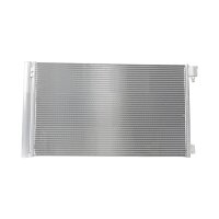 Condenser Air Con with dryer cooling pipes parallel HELLA...