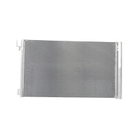 Condenser Air Con with dryer cooling pipes parallel HELLA for e.g. OPEL INSIGNIA