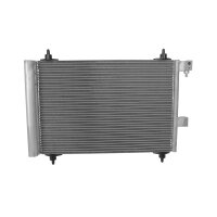 Condenser Air Con with dryer cooling pipes parallel HELLA...