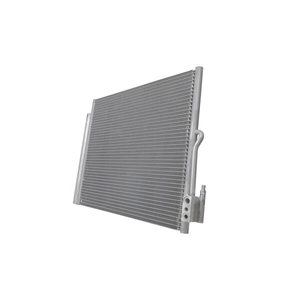 Condenser Air Con with dryer cooling pipes parallel HELLA for e.g. OPEL MERIVA