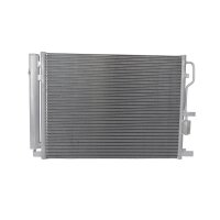 Condenser Air Con with dryer Cooling pipes parallel HELLA...